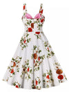 Vestido Rosa De La Década De 1950