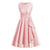 Vestido De Noche Vintage Años 50 Rosa