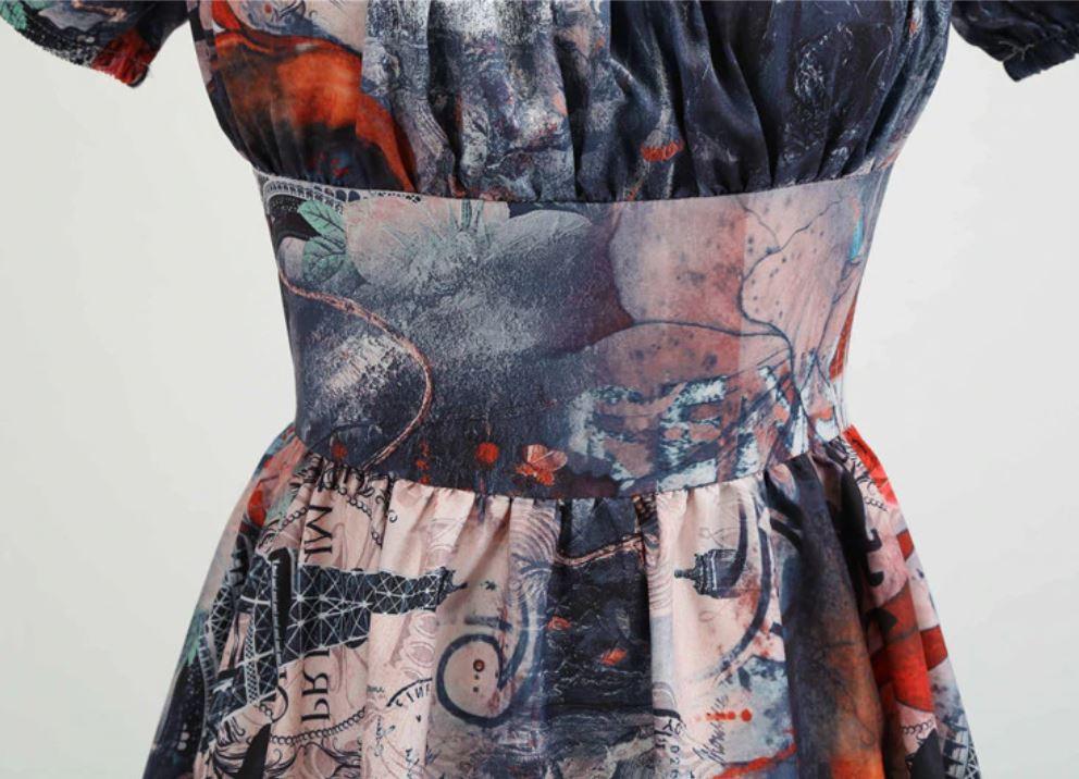 Vestido Corte Años 60