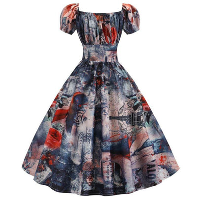 Vestido Corte Años 60