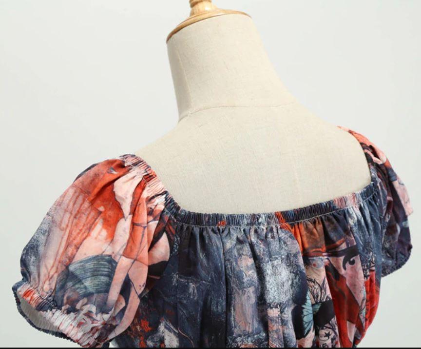 Vestido Corte Años 60