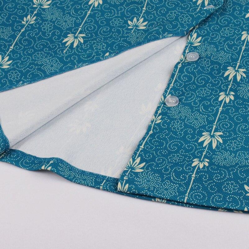 Vestido Country Azul Vintage 60s