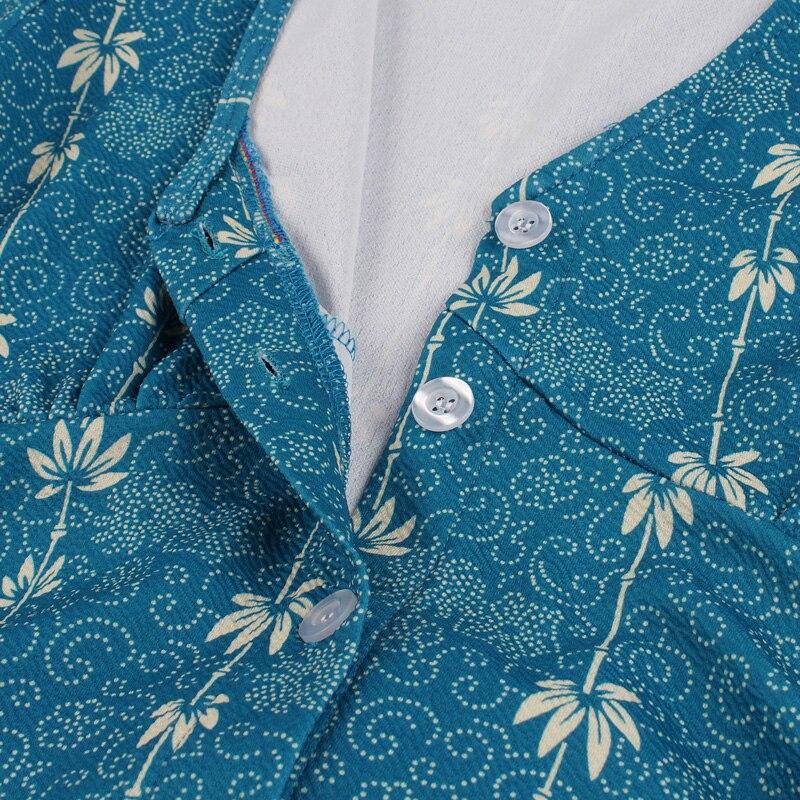 Vestido Country Azul Vintage 60s