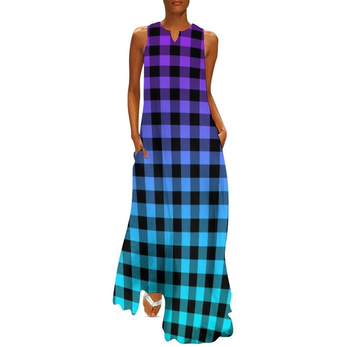 Elegante Vestido Vintage 70s