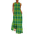 Vestido Largo Vintage 70s Verde
