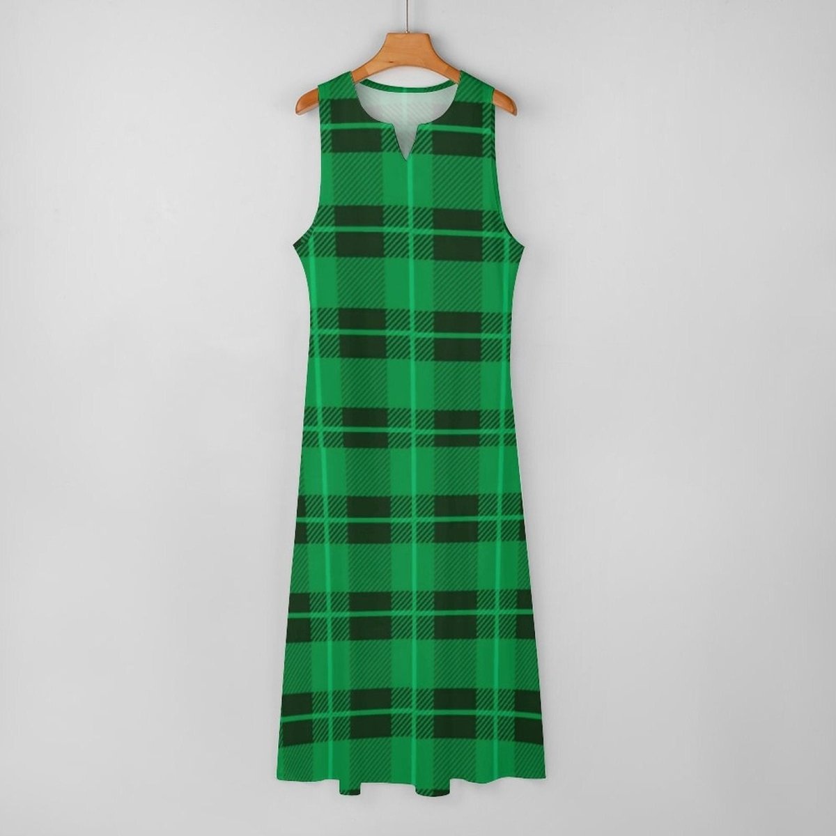 Vestido Vintage 70s Verde