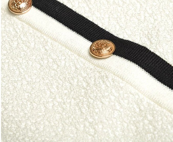 Vestido Vintage 40s Arte Blanco