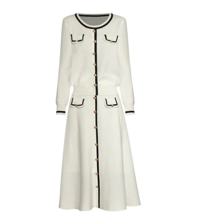 Vestido Vintage 40s Arte Blanco