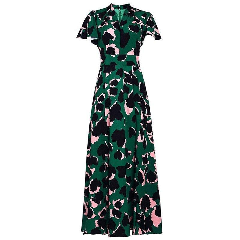 Vestido Vintage De Algodón De Los Años 40