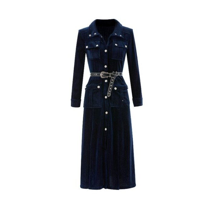 Vestido Vintage 40s Invierno