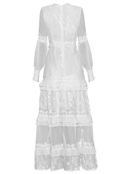 Vestido Vintage 40s Farol Blanco