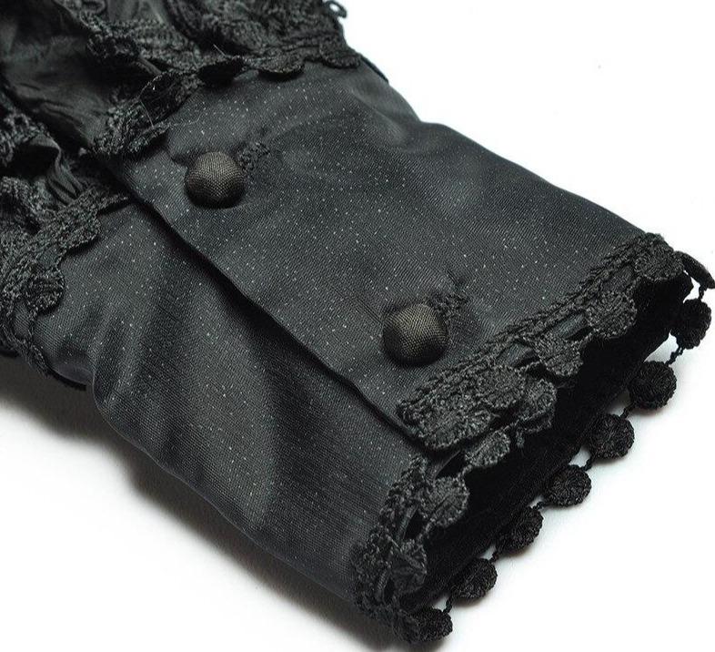 Vestido Vintage 40s Manga Farol