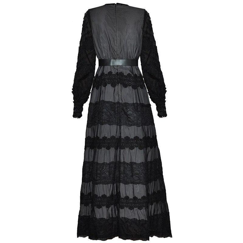 Vestido Vintage 40s Manga Farol