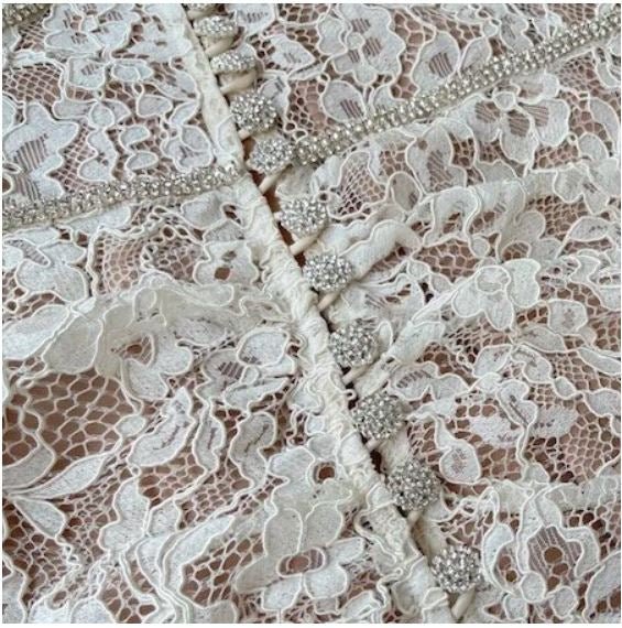 Vestido De Novia Vintage Años 40