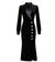 Vestido Vintage 40s Otoño Negro