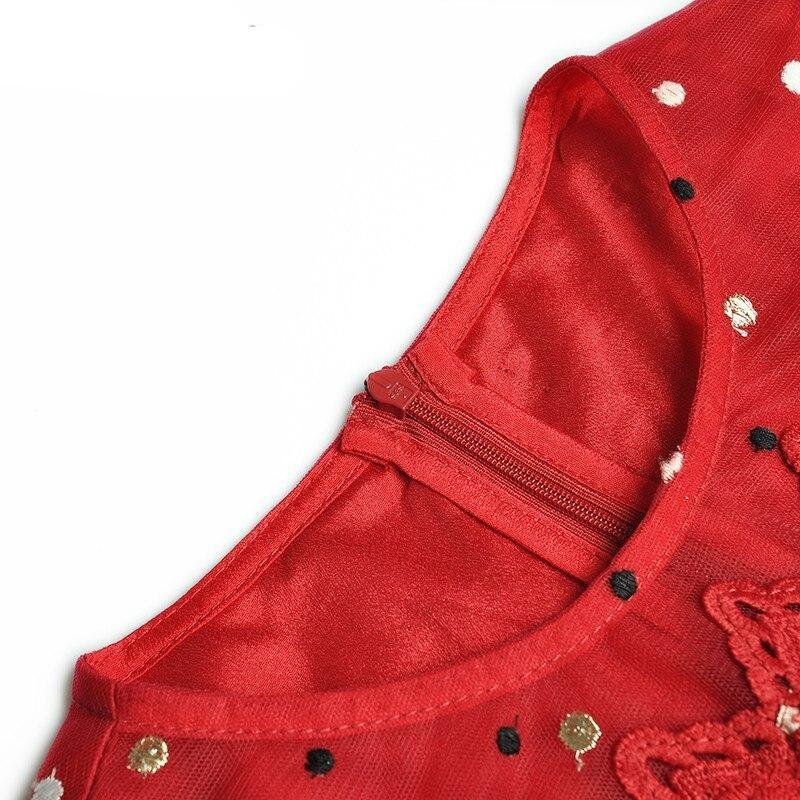 Vestido De Noche Rojo De La Década De 1940