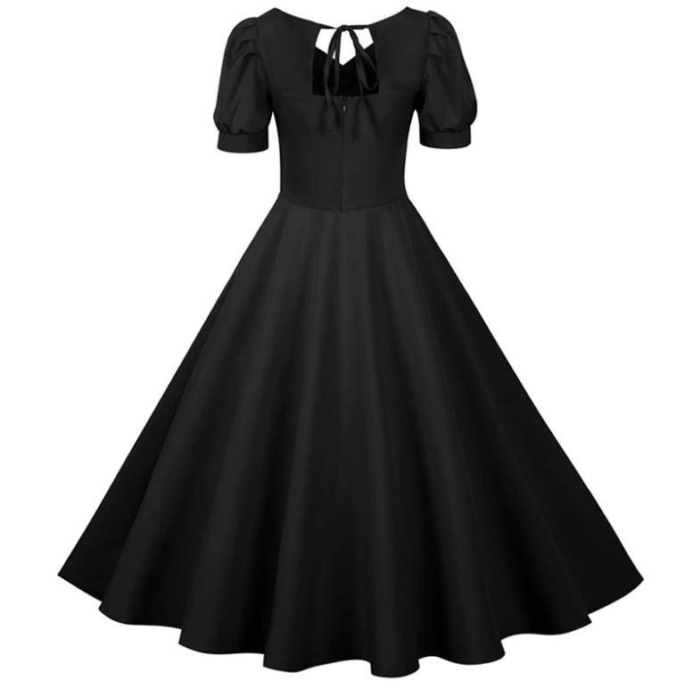 Vestido Vintage 50s Negro