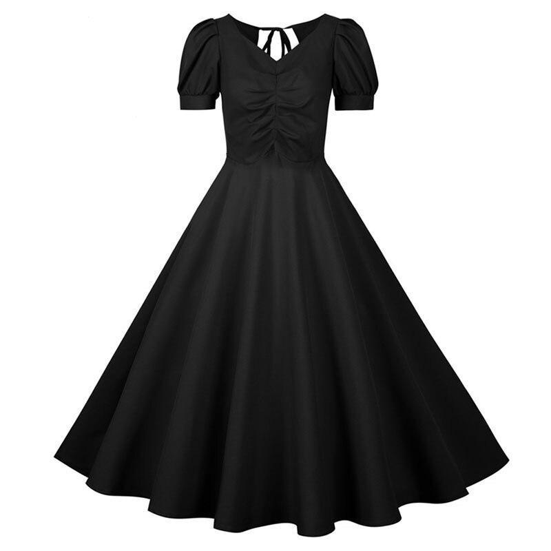 Vestido Vintage 50s Negro