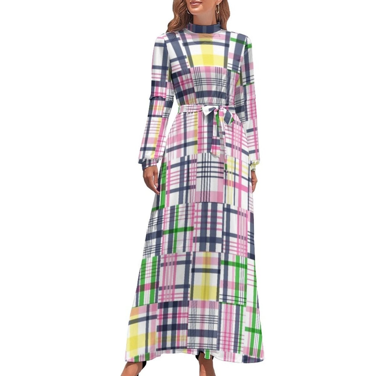 Vestido Rayas Vintage 70s