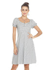 Vestido De Lunares De Los Años 50
