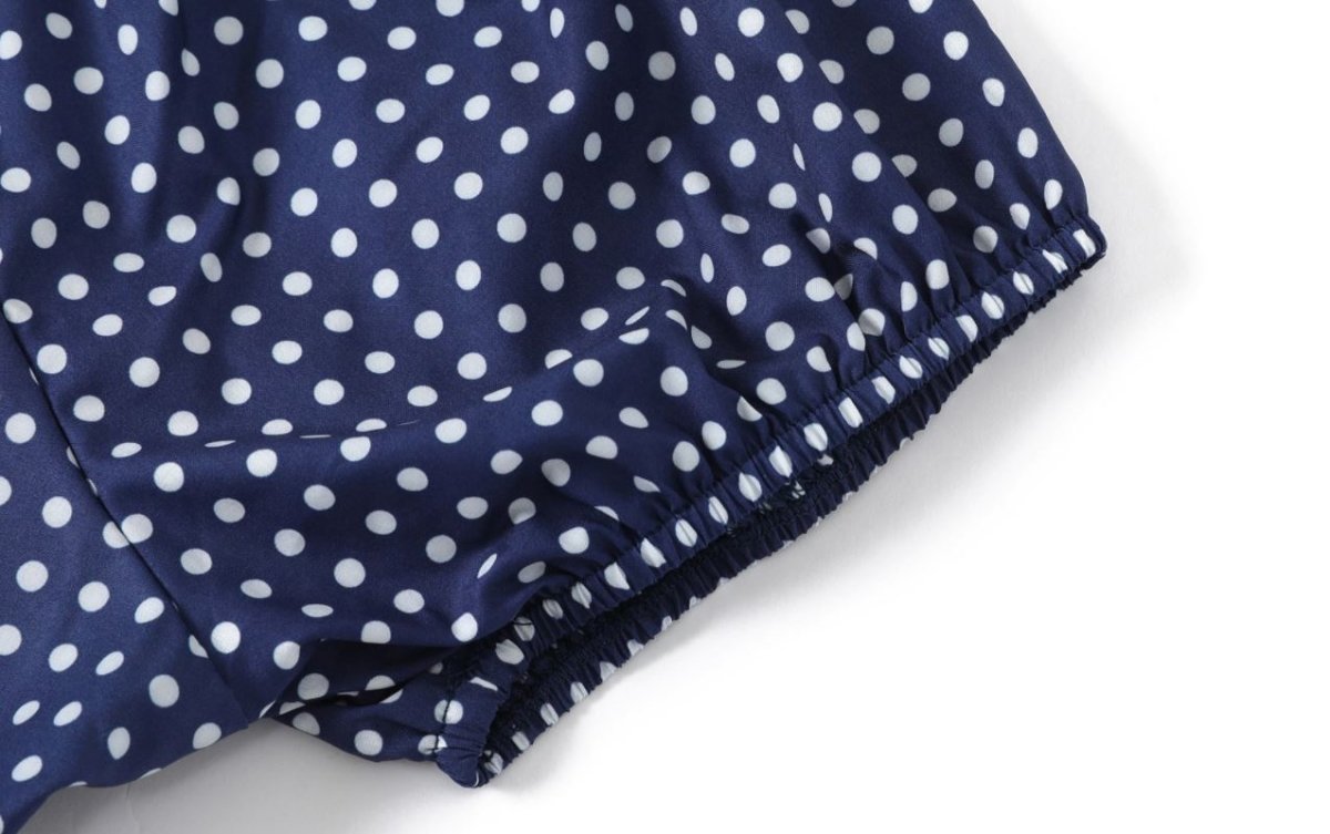 Vestido 50s Azul Rey