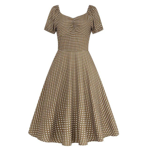 Vestido De Los Años 50 En Francia