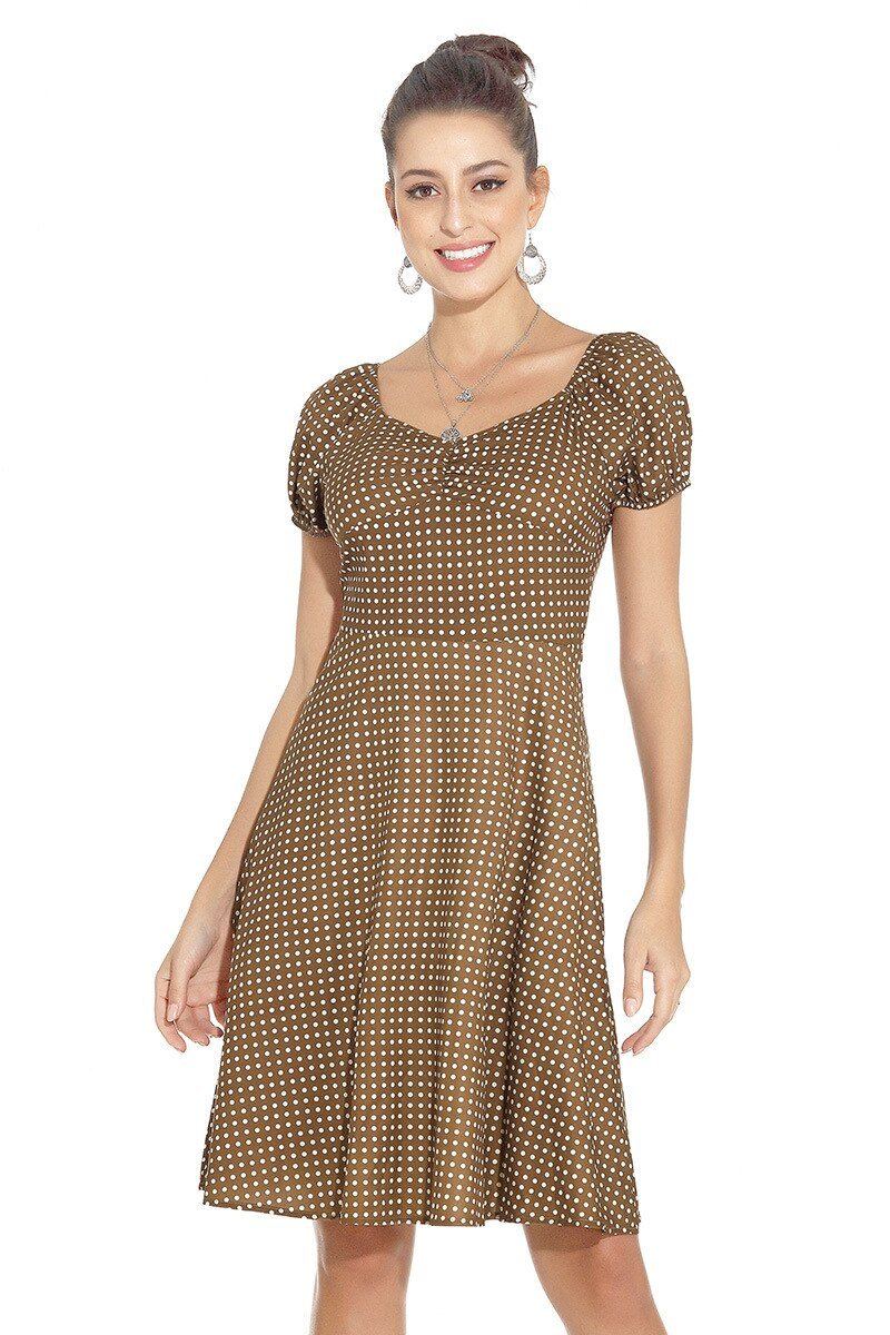 Vestido De Los Años 50 En Francia