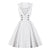 Vestido Rockabilly Vintage Blanco