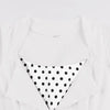 Vestido Rockabilly Vintage Blanco
