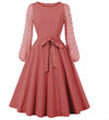 Vestido Rosa Bohemio Vintage