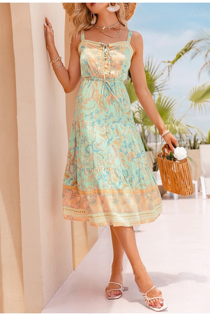 Vestido Vintage Bohemio