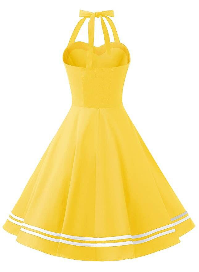 Vestido Vintage Amarillo Boogie Woogie
