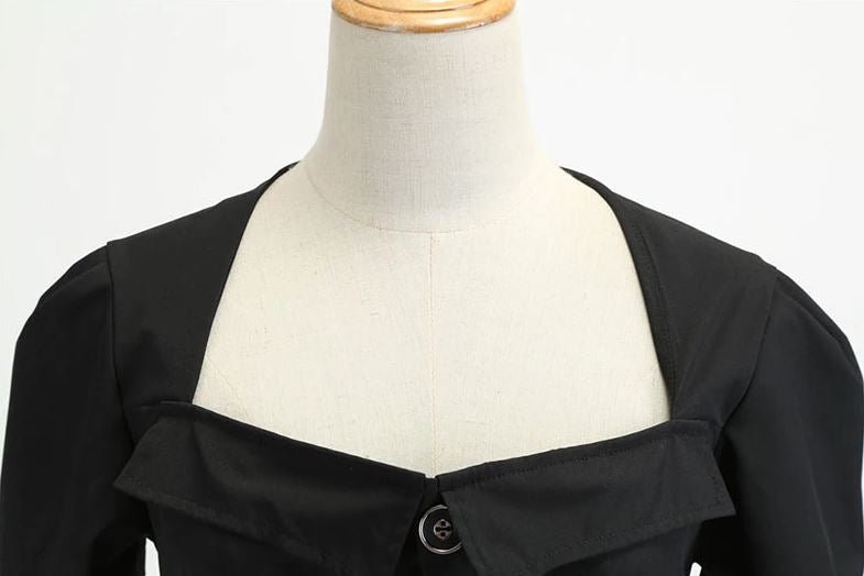 Vestido Vintage Boogie Woogie Negro