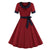 Vestido Vintage Burdeos