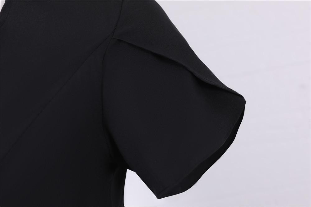 Vestido Vintage Botones Negro