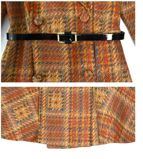 Vestido Vintage De Café De Canadá