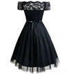Vestido De Ceremonia Vintage Negro