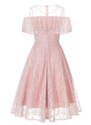 Vestido De Ceremonia Rosa Vintage