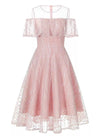 Vestido De Ceremonia Rosa Vintage