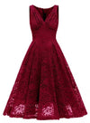 Vestido De Ceremonia Vintage Rojo