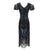 Vestido Vintage Charlestón Negro