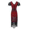 Vestido Vintage Rojo Charleston