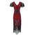 Vestido Vintage Rojo Charleston