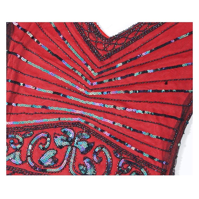 Vestido Vintage Rojo Charleston