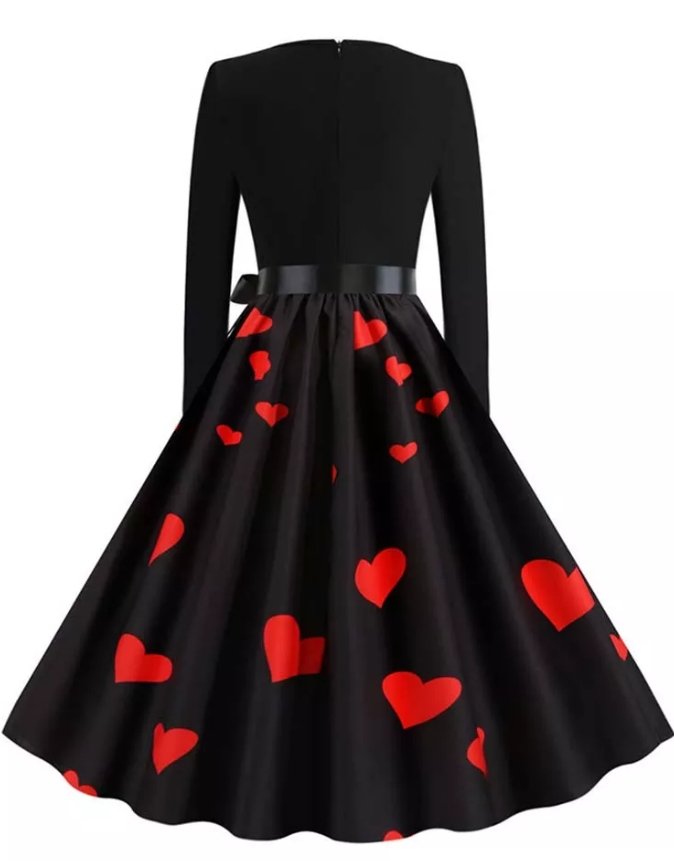 Vestido Vintage De Gato