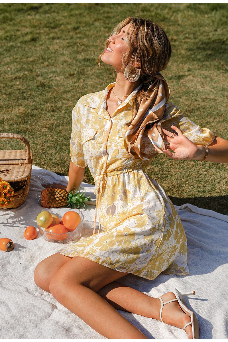 Vestido Camisero Vintage