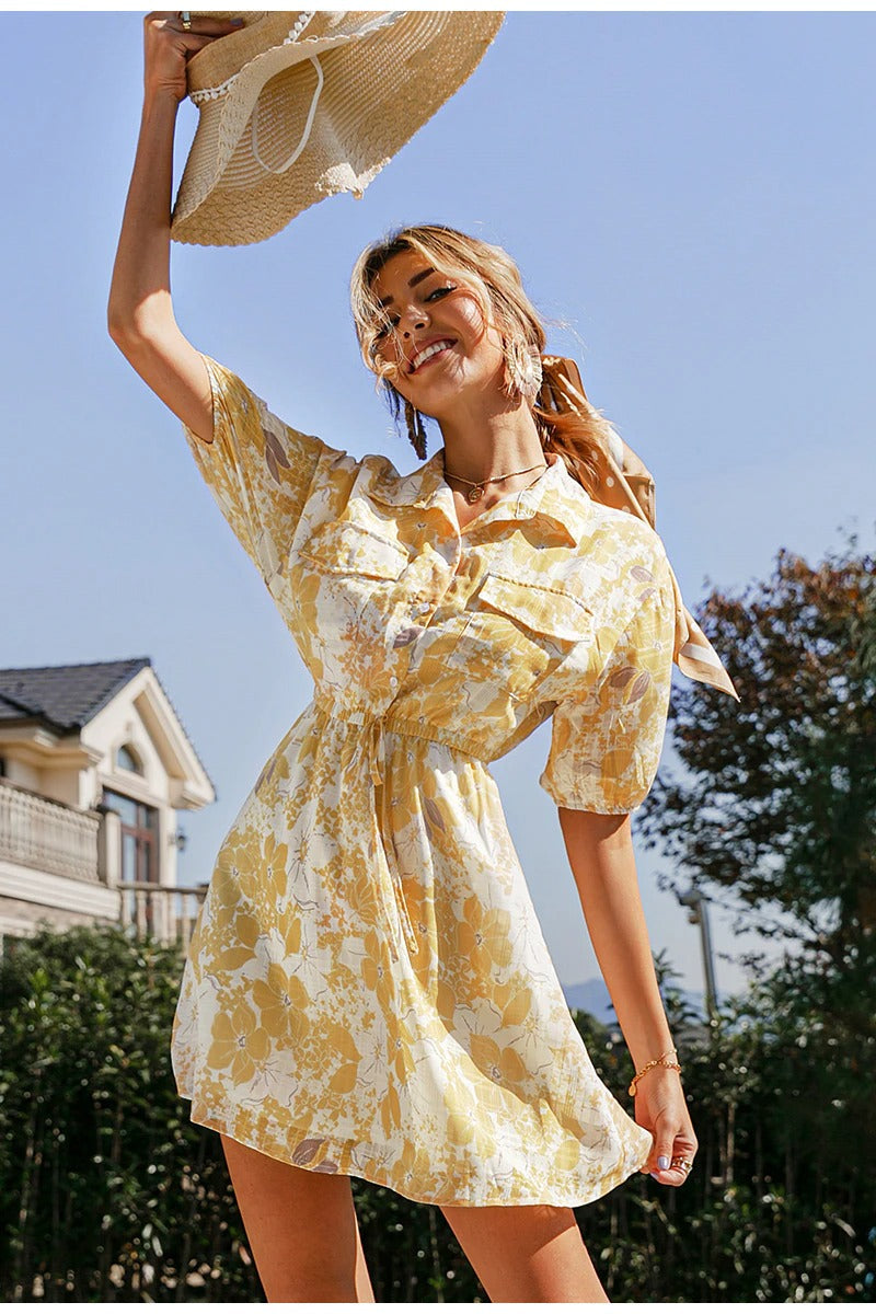 Vestido Camisero Vintage