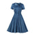 Vestido Vintage Escote Barco