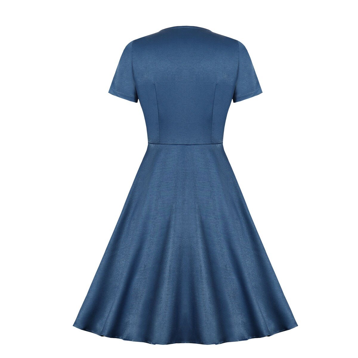 Vestido Vintage Escote Barco