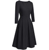 Vestido Negro 60s 70s
